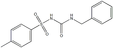 1-Benzyl-3-(4-methylphenylsulfonyl)urea Struktur