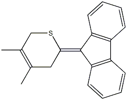 4,5-Dimethyl-3,6-dihydro-2-(9H-fluoren-9-ylidene)-2H-thiopyran