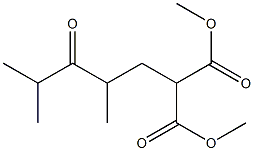 2-(2,4-Dimethyl-3-oxopentyl)propanedioic acid dimethyl ester