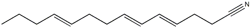 4,6,10-Tetradecatrienenitrile Structure