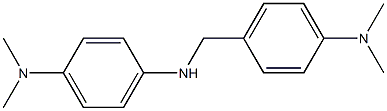 4,4'-(Iminomethylene)bis(N,N-dimethylbenzenamine) 结构式