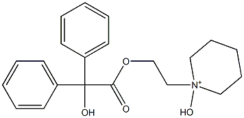 1-Hydroxy-1-[2-(hydroxydiphenylacetoxy)ethyl]piperidinium
