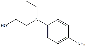 2-[Ethyl(4-amino-2-methylphenyl)amino]ethanol Structure