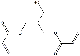 Bisacrylic acid 2-(hydroxymethyl)propane-1,3-diyl ester 结构式