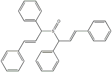 Phenyl(3-phenyl-2-propenyl) sulfoxide,,结构式