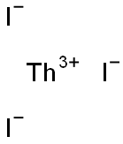 Thorium(III) triiodide,,结构式