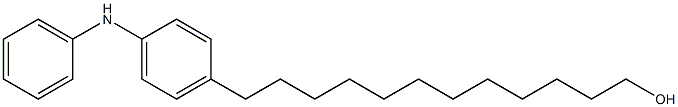 4-(12-Hydroxy-dodecyl)phenylphenylamine|