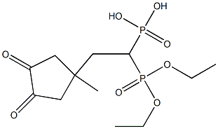 [2-(4-Methyl-1,2-dioxocyclopentan-4-yl)ethane-1,1-diyl]bis(phosphonic acid diethyl) ester