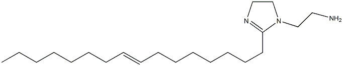 1-(2-Aminoethyl)-2-(8-hexadecenyl)-2-imidazoline Structure