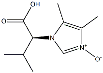 3-[(S)-1-Carboxy-2-methylpropyl]-4,5-dimethyl-3H-imidazole 1-oxide Structure