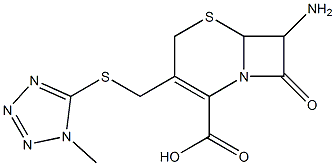 7-Amino-3-(1-methyl-1H-tetrazol-5-ylthiomethyl)-8-oxo-5-thia-1-azabicyclo[4.2.0]oct-2-ene-2-carboxylic acid