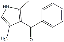 4-Amino-3-benzoyl-2-methyl-1H-pyrrole 结构式