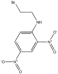 N-(2-Bromoethyl)-2,4-dinitroaniline Struktur