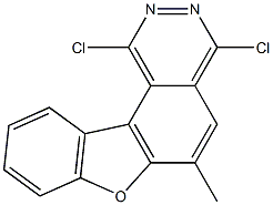 6-Methyl-1,4-dichloro-2,3-diaza-7-oxa-7H-benzo[c]fluorene