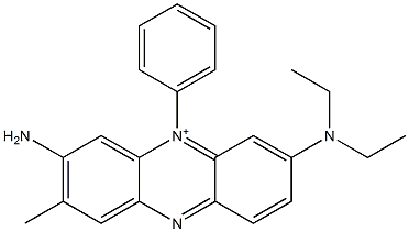 3-Amino-7-(diethylamino)-2-methyl-5-phenylphenazin-5-ium