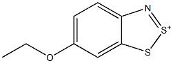 6-Ethoxy-1,2,3-benzodithiazol-2-ium Structure