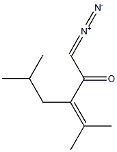 3-Isobutyl-1-diazo-4-methyl-3-penten-2-one