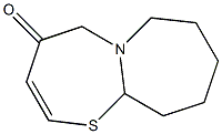 7,8,9,10,11,11a-Hexahydroazepino[2,1-b][1,3]thiazepin-4(5H)-one Structure