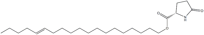 (S)-5-オキソピロリジン-2-カルボン酸14-ノナデセニル 化学構造式