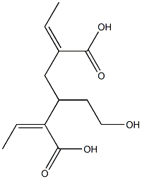 Bis[(E)-2-butenoic acid]1-(2-hydroxyethyl)-1,2-ethanediyl ester