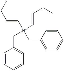 Di(1-butenyl)dibenzylaminium|