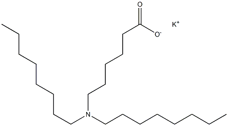 6-(Dioctylamino)hexanoic acid potassium salt Structure