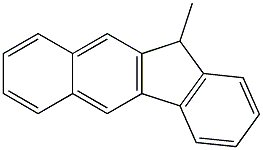 11-Methyl-11H-benzo[b]fluorene Structure