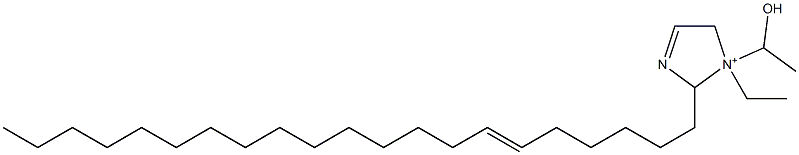 1-Ethyl-2-(6-henicosenyl)-1-(1-hydroxyethyl)-3-imidazoline-1-ium Structure