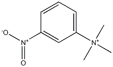 Trimethyl(3-nitrophenyl)aminium|