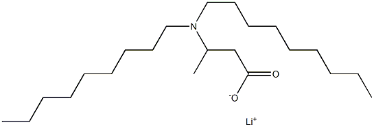3-(Dinonylamino)butyric acid lithium salt