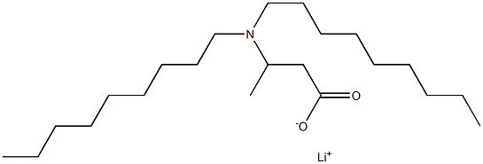  3-(Dinonylamino)butyric acid lithium salt