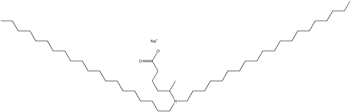  5-(Diicosylamino)hexanoic acid sodium salt