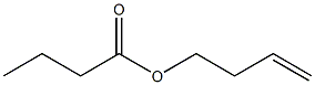 Butyric acid 3-butenyl ester Struktur