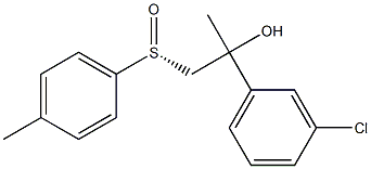 (R)-1-Methyl-1-(3-chlorophenyl)-2-(4-methylphenylsulfinyl)ethanol