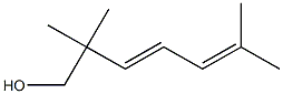 2,2,6-Trimethyl-3,5-heptadien-1-ol 结构式