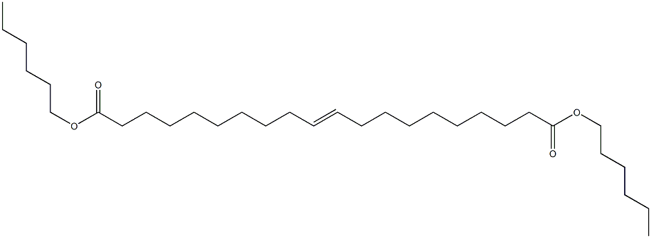 10-Icosenedioic acid dihexyl ester 结构式