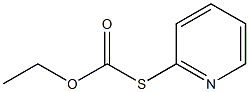 Thiocarbonic acid O-ethyl S-(2-pyridyl) ester Struktur