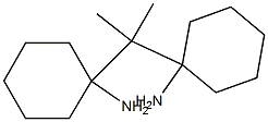Isopropylidenebis(aminocyclohexane) Struktur