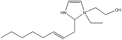 1-Ethyl-1-(2-hydroxyethyl)-2-(2-octenyl)-4-imidazoline-1-ium