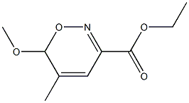 5-Methyl-6-methoxy-6H-1,2-oxazine-3-carboxylic acid ethyl ester
