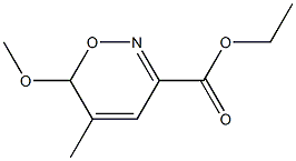  5-Methyl-6-methoxy-6H-1,2-oxazine-3-carboxylic acid ethyl ester