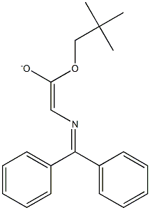 2-[(Diphenylmethylene)amino]-1-[(2,2-dimethylpropyl)oxy]ethene-1-olate|