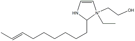  1-Ethyl-1-(2-hydroxyethyl)-2-(7-nonenyl)-4-imidazoline-1-ium