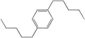 1,4-Dipentylbenzene 结构式