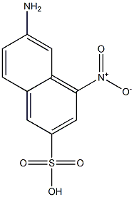  6-Amino-4-nitro-2-naphthalenesulfonic acid