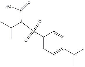 2-(4-Isopropylphenylsulfonyl)-3-methylbutanoic acid