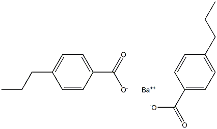 Bis(4-propylbenzoic acid)barium salt