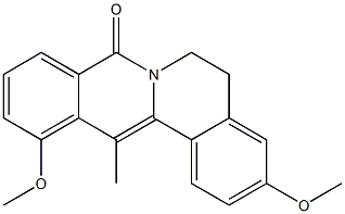 5,6-Dihydro-3,12-dimethoxy-13-methyl-8H-dibenzo[a,g]quinolizin-8-one