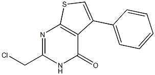  2-(Chloromethyl)-5-phenylthieno[2,3-d]pyrimidine-4(3H)-one