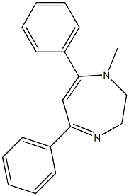 1-Methyl-5,7-diphenyl-2,3-dihydro-1H-1,4-diazepine